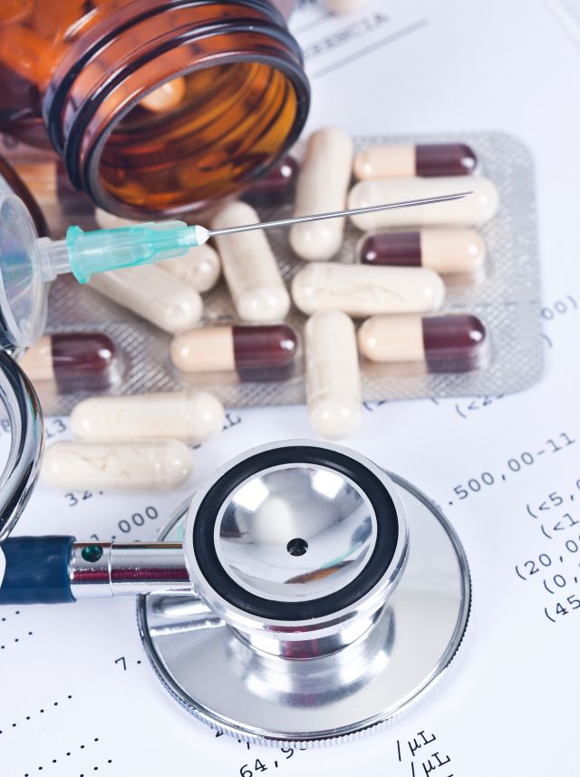 stethoscope and medicines pharmaceutical healtcare dedicated inventory management gpo new york
